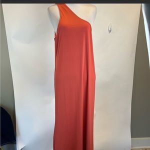 H&M One Shoulder Stretchy Maxi Dress XXL